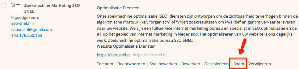 SEO-SNEL-Gouda-backlinks-spam